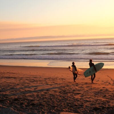 best surf and yoga retreats in Portugal