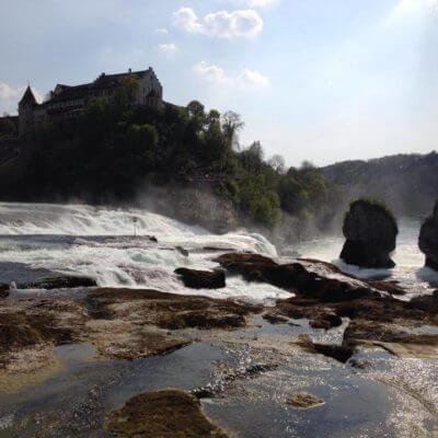 A day trip from Zurich to Rhine Falls