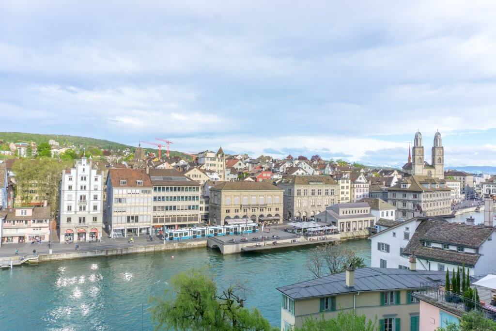 View from Lindenhof - 1 day in Zurich