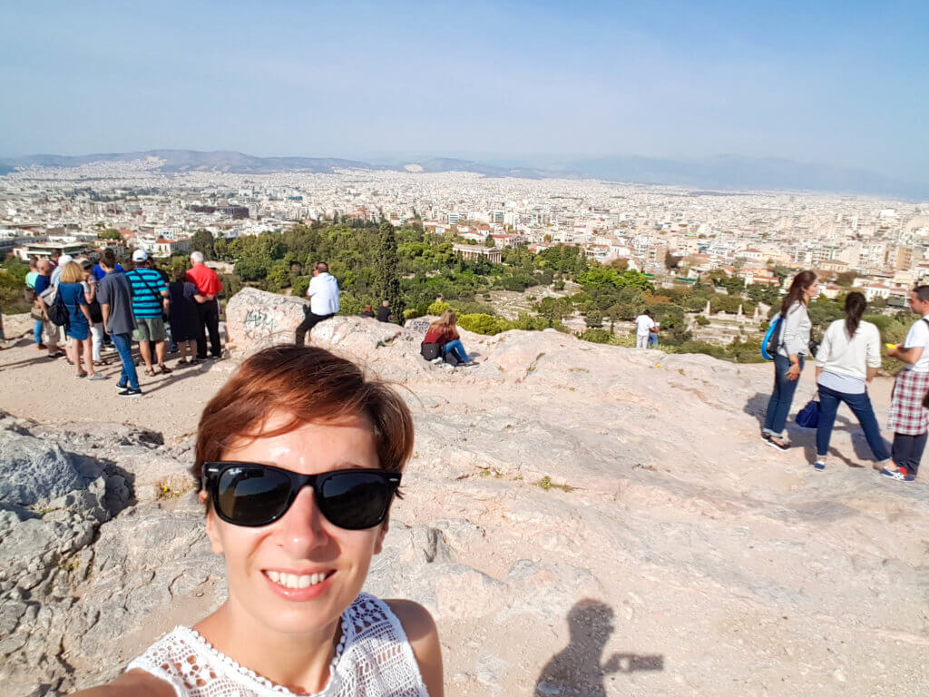 View of Athens from the Areopagus Hill - Athens in one day