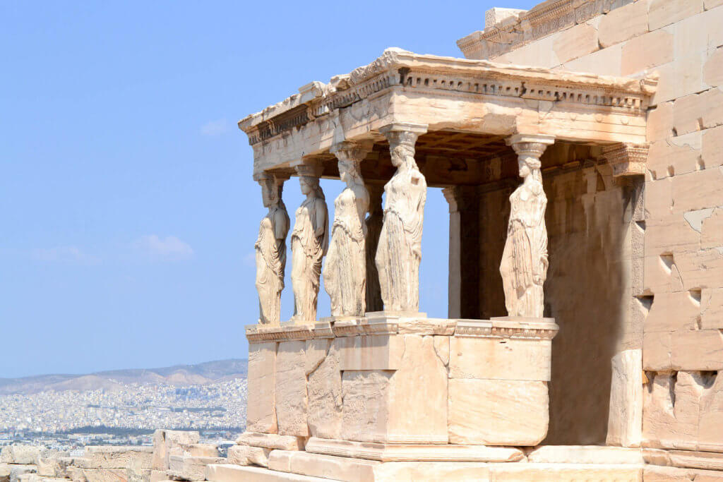 The Erechtheion - one day in Athens