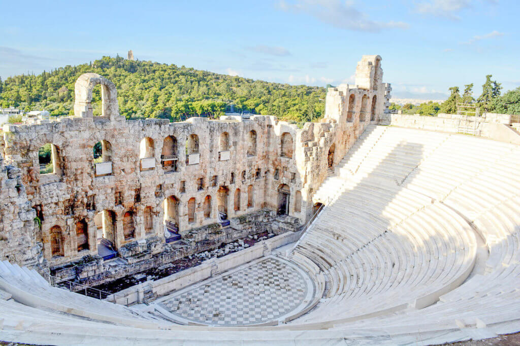 The Odeon of Herodes Atticus - things to do in Athens in one day