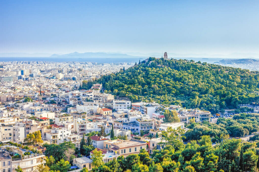 View of Athens from the Acropolis - what to do in Athens in one day