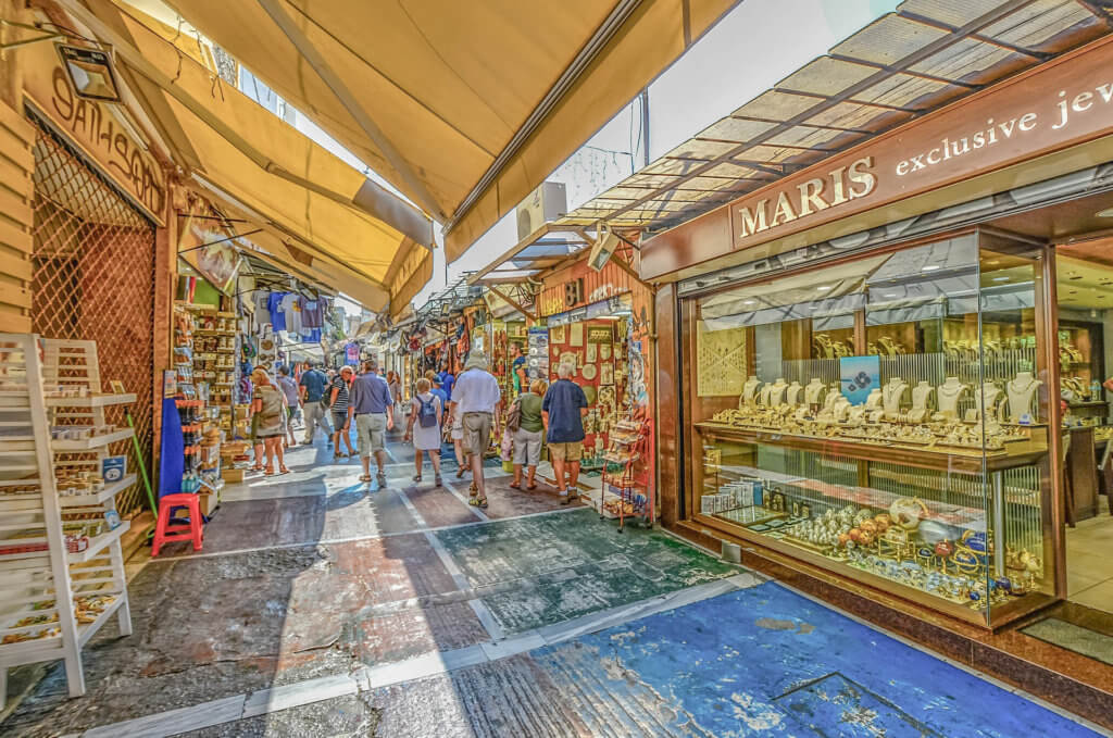 Monastiraki Market - things to see in Athens in one day