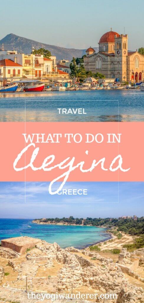 Top things to do in Aegina Island, Greece, on a day trip from Athens, including the best beaches, temples, the famous pistachios of Aegina, and useful travel tips. #Aegina #Greekislands #Greece #Greecetravel