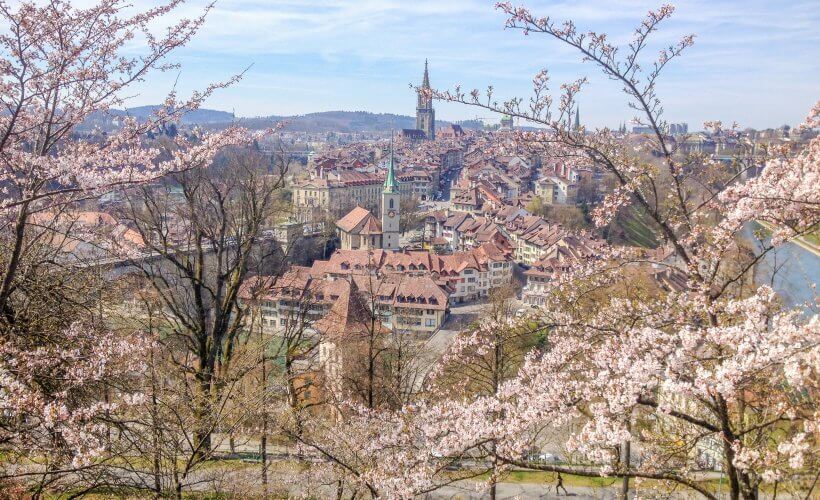 View from the Rose Garden - best things to do in Bern in one day