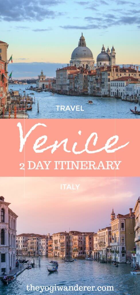 A perfect Venice 2 day travel itinerary. The best things to do in Venice, Italy, including a romantic gondola ride through the canals, exploring St Marks Square and the Grand Canal, enjoying a gelato, and where to buy Venetian masks. Plus, where to stay in Venice and pro travel tips. #Venice #VeniceItaly #VeniceTravel #visitVenice #Italy