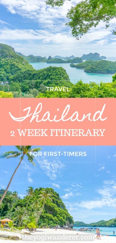 Thailand 2 week itinerary for first-timers. The best things to do in Thailand, including Bangkok, Chiang Mai, Koh Samui, and the virgin islands of Angthong Marine Park. Plus pro travel tips, hotels and food. #Thailand #ThailandTravel #SoutheastAsia