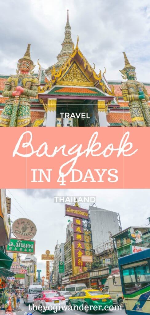 The best things to do in Bangkok, Thailand in 4 days. This comprehensive itinerary covers all top attractions, including the Grand Palace, Wat Arun and other major temples, Khao San Road, Chinatown, Lumpini Park, and Sky Bar. Plus where to stay in Bangkok, shopping, food, restaurants, nightlife, and travel tips. #Bangkok #Thailand #Asia #SoutheastAsia