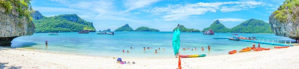 bay at Koh Mae Ko - ang thong marine park