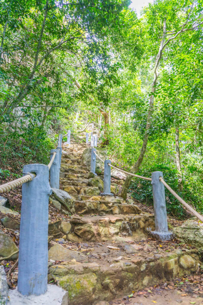 trail at Koh Wua Talap - Angthong National Marine Park