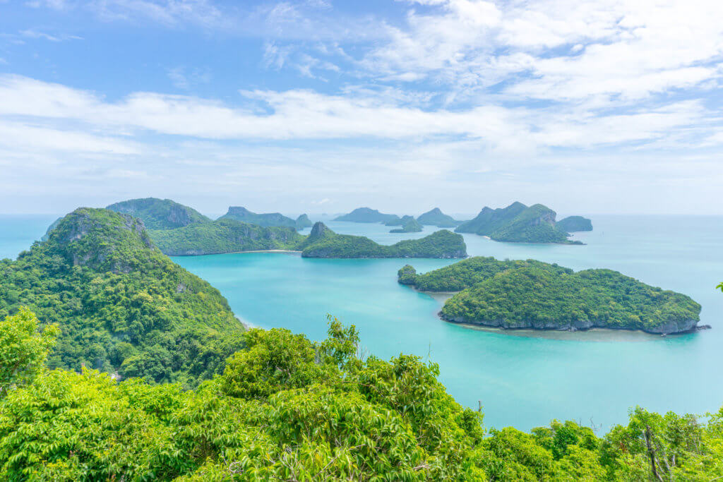 view from Koh Wua Talap - ang thong national park