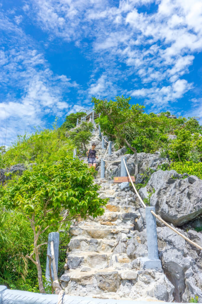 viewpoint at Koh Wua Talap - angthong national park