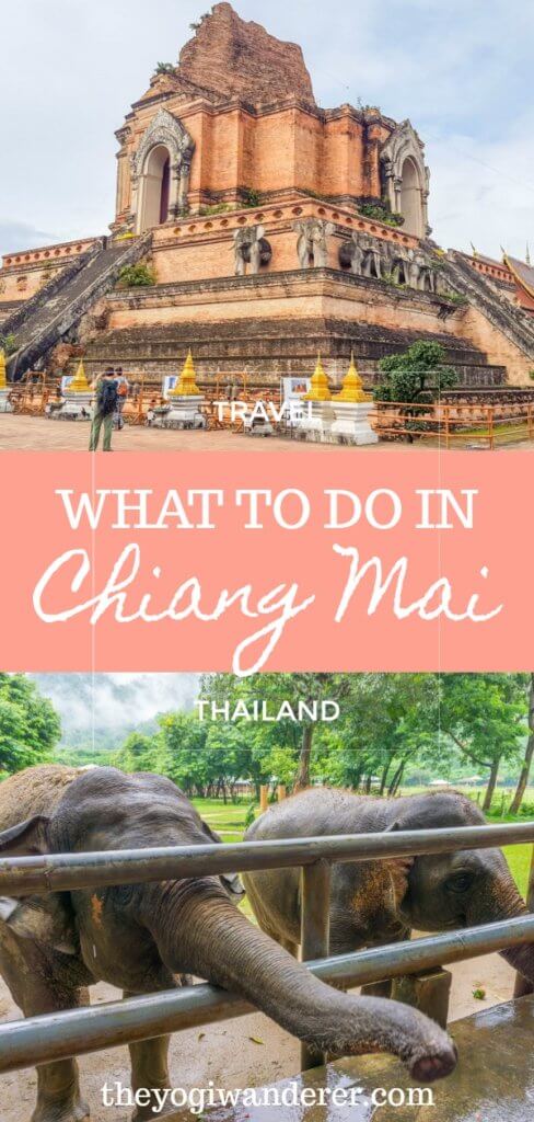 Chiang Mai 4 day itinerary for first-timers. Things to do in Chiang Mai in 4 days, including the best temples, interacting with elephants, markets and food, where to stay in Chiang Mai, and pro travel tips. #ChiangMai #Thailand #ThailandTravel