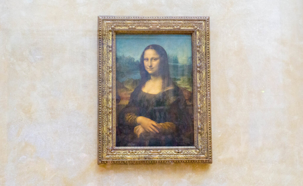 Mona Lisa - Paris 4 day itinerary for first-timers