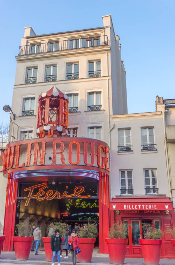 Moulin Rouge -Paris 4 day itinerary for first-timers 