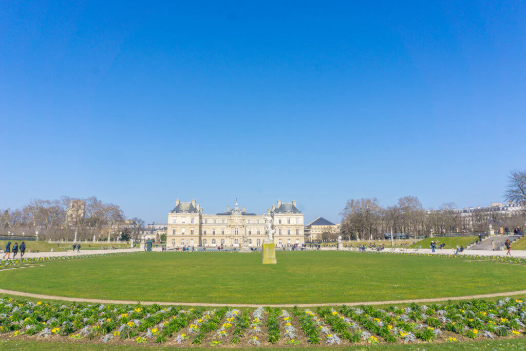 Luxembourg Gardens - Paris four days itinerary