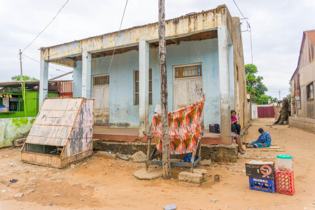 Mozambique itinerary: house in Mafalala