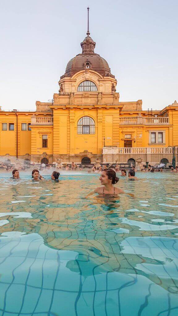 Budapest itinerary - Szechenyi Baths