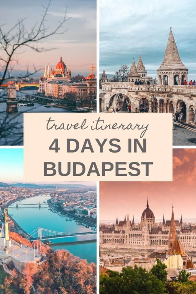 A perfect Budapest 4 day travel itinerary and guide for 1st timers. The best things to do in Budapest, Hungary, including the Parliament, Buda Castle, Fisherman's Bastion, Jewish Quarter, Opera House, and Budapest famous baths. Plus the best restaurants, nightlife and ruin bars, where to stay, and pro travel tips. #Budapest #Budapesttravel #Hungary #Europe