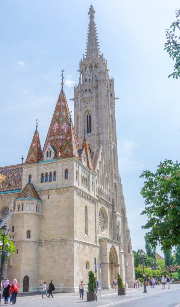 Budapest four days itinerary - Matthias Church 