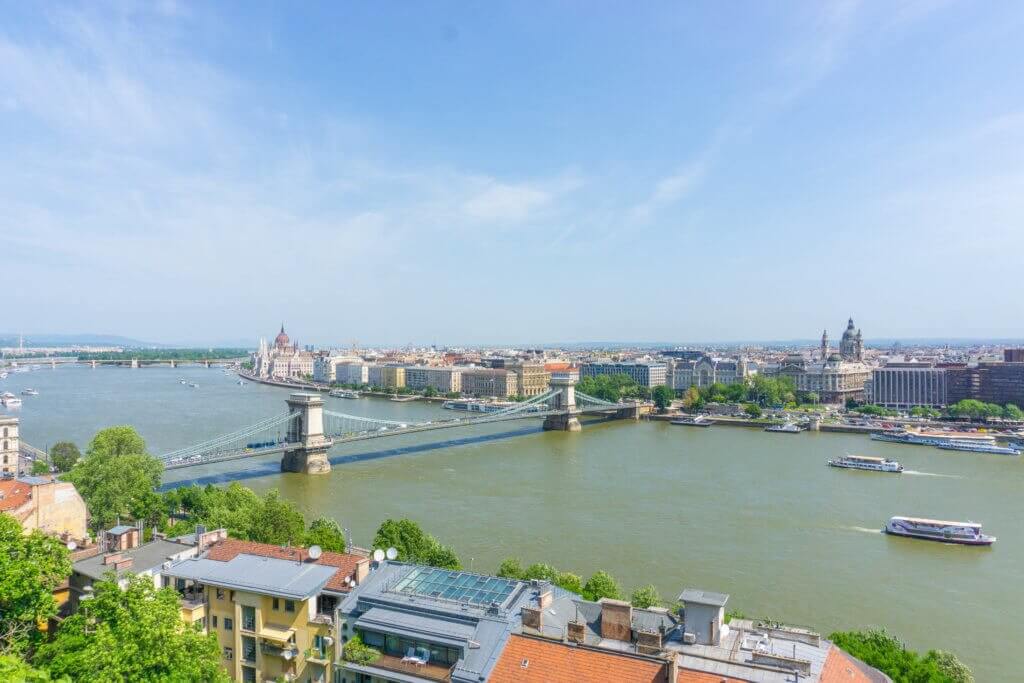 Budapest 4 day itinerary - view of Budapest