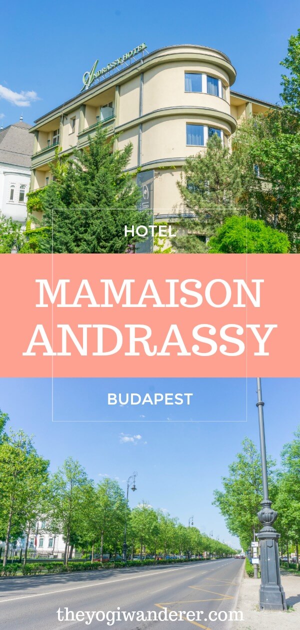 Where to stay in Budapest: Mamaison Hotel Andrassy #Budapesthotel #hotel #boutiquehotel #luxury #affordableluxury #travel #Budapest #Hungary #Europe