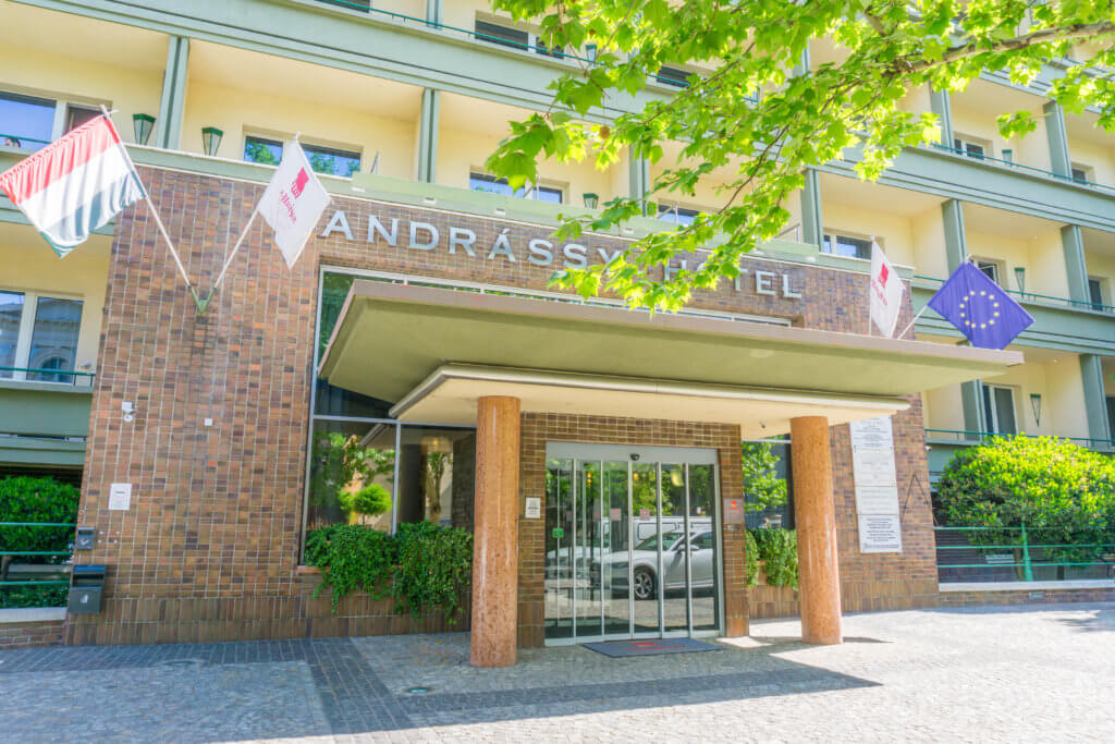 where to stay in Budapest: Mamaison Hotel Andrassy entrance