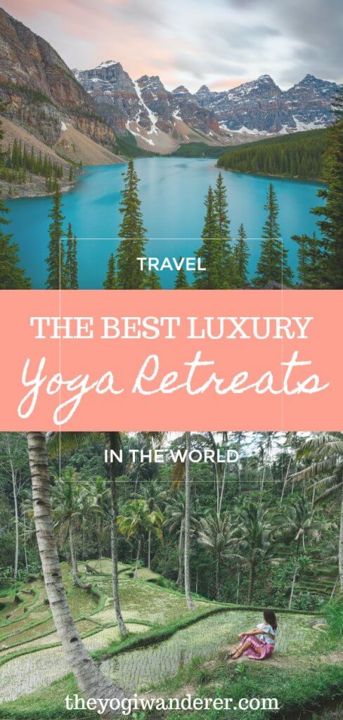 The best luxury yoga retreats around the world. All the best destinations for a luxury yoga holiday, including Bali, Costa Rica, Australia, Canada, Florida USA, and Portugal and Greece, in Europe. #LuxuryYogaRetreats #YogaRetreats #Yoga #Travel