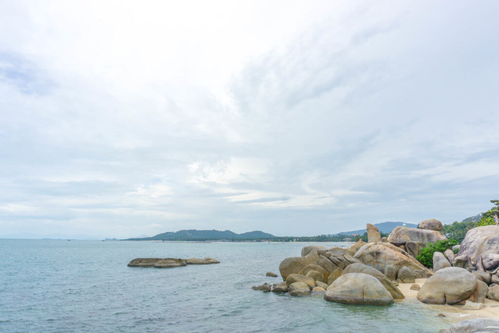 Koh Samui travel blog - Grandfather and Grandmother Rocks