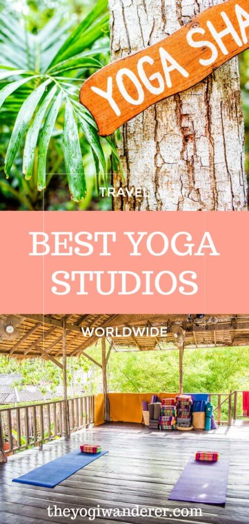Best yoga studios around the world, according to travel bloggers #Yoga #Travel 