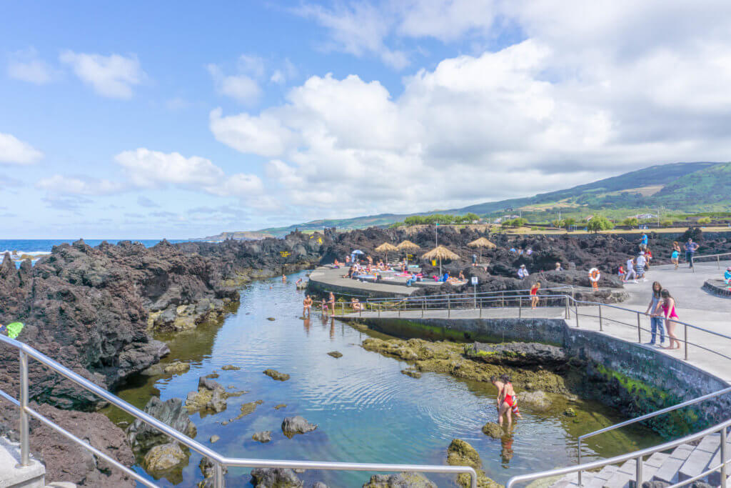 Biscoitos natural pools - things to do in Terceira