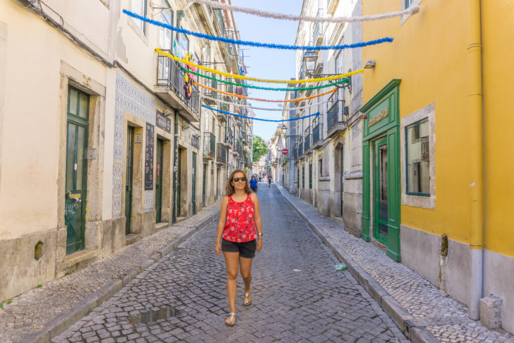 Strolling around Bairro Alto, Lisbon | two weeks in Portugal