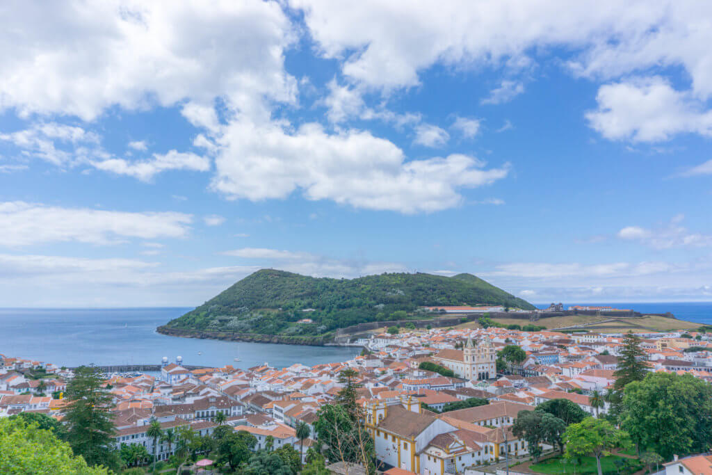 View of Angra do Heroismo | Portugal travel itinerary