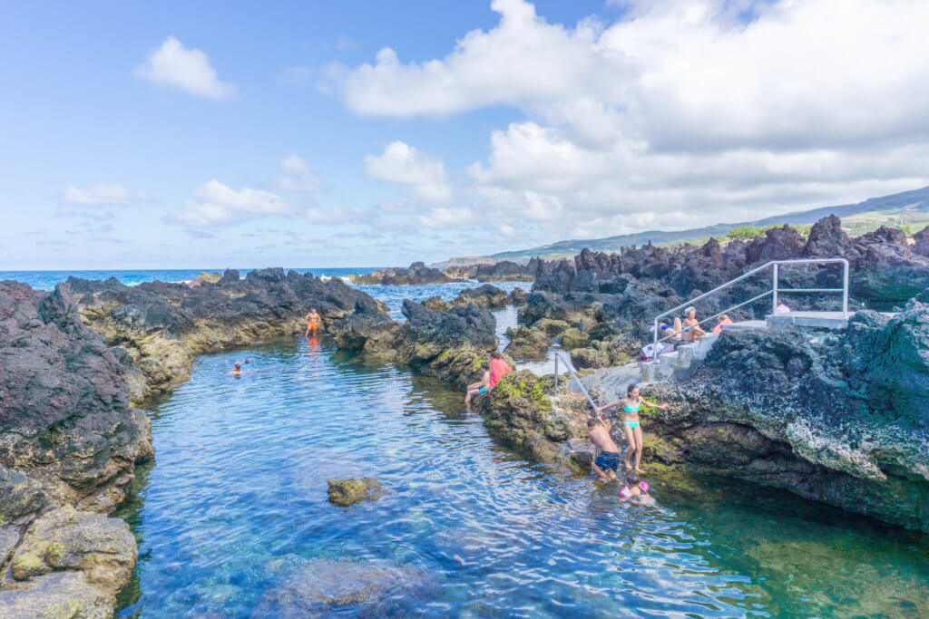 Biscoitos natural pools - things to do in Terceira
