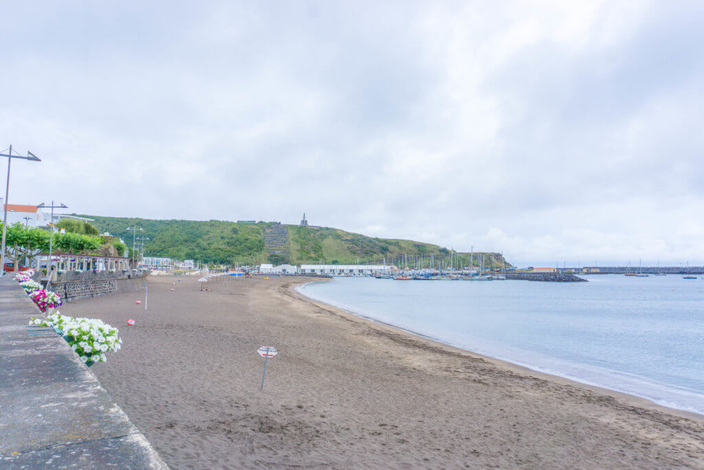 Praia da Vitória beach, island of Terceira