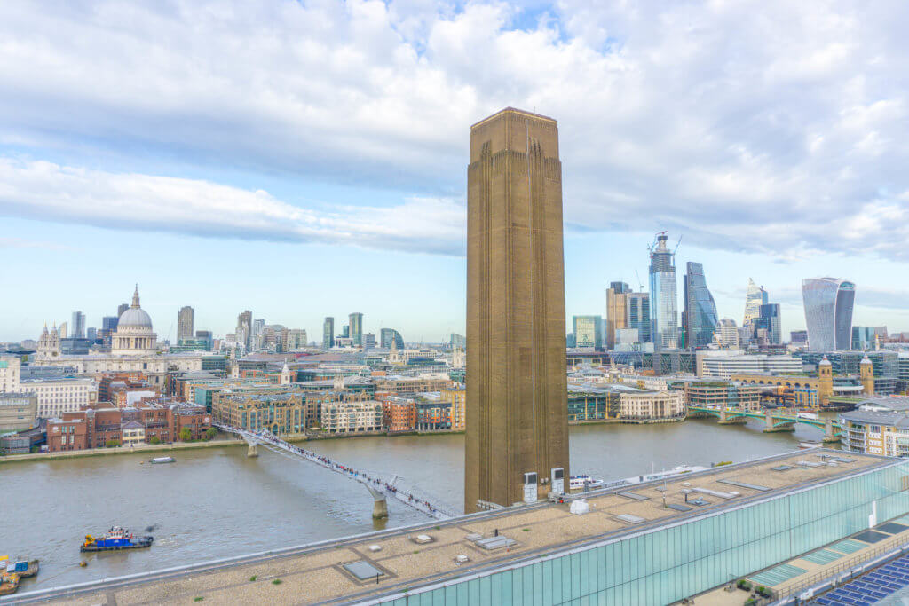 View of London from the Tate Modern