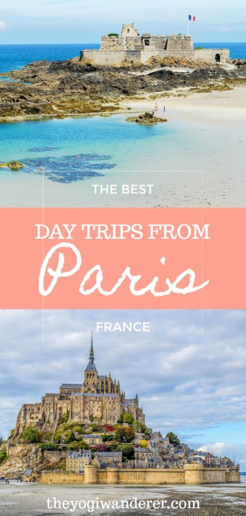 The best day trips from Paris destinations, including Champagne, Versailles, London, Monet's Gardens, Normandy, palaces, chateaus, wine tours, lovely cities, travel tips, and much more. #Parisdaytrips #daytripsfromParis #Paris #France #exploringFrance