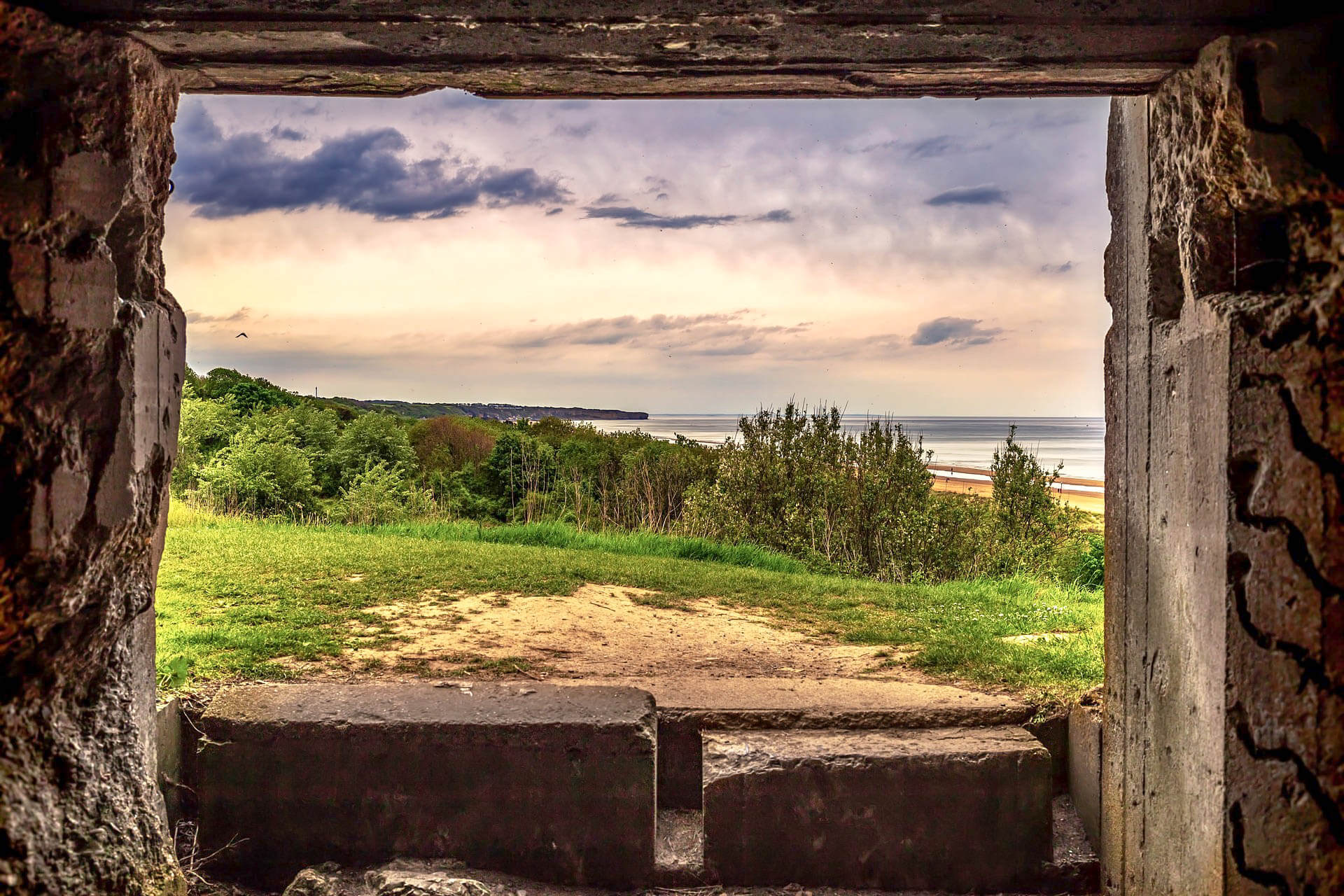 Omaha Beach, Normandy - day trip from Paris, France