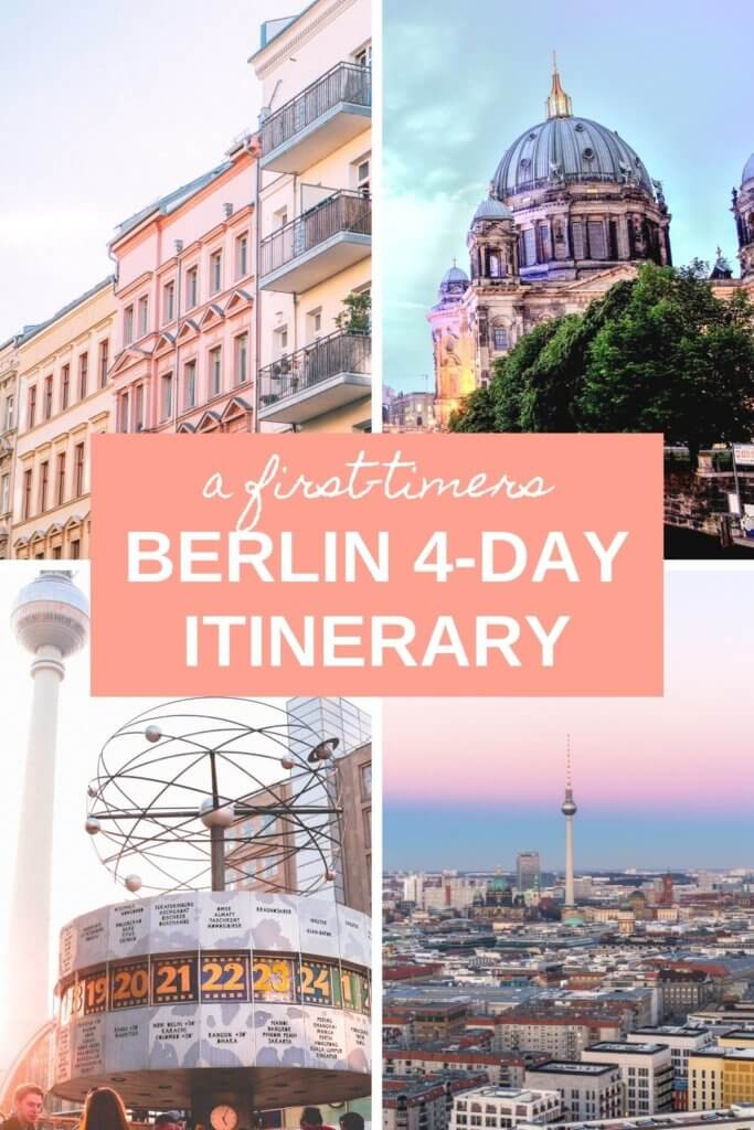 The best things to do in Berlin, Germany for 2, 3 or 4 days, including the East Side Gallery, Alexander Platz, Brandenburger Tor, Fernsehturm, Berlin's Cathedral, Kreuzberg, Friedrichshain, and Mitte. Plus the best museums, restaurants and nightlife. #Berlin #visitBerlin #BerlinTravel