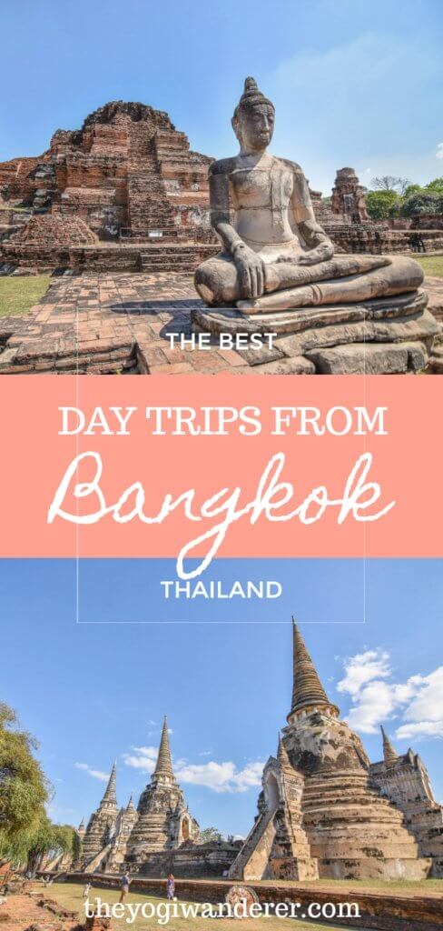 The best day trips from Bangkok, Thailand to add to your bucket list. Top travel destinations for a day tour from Bangkok, including stunning temples, historical cities and lush national parks. Plus what to do and how to get there. #Bangkokdaytrips #Bangkok #Thailand #SoutheastAsia