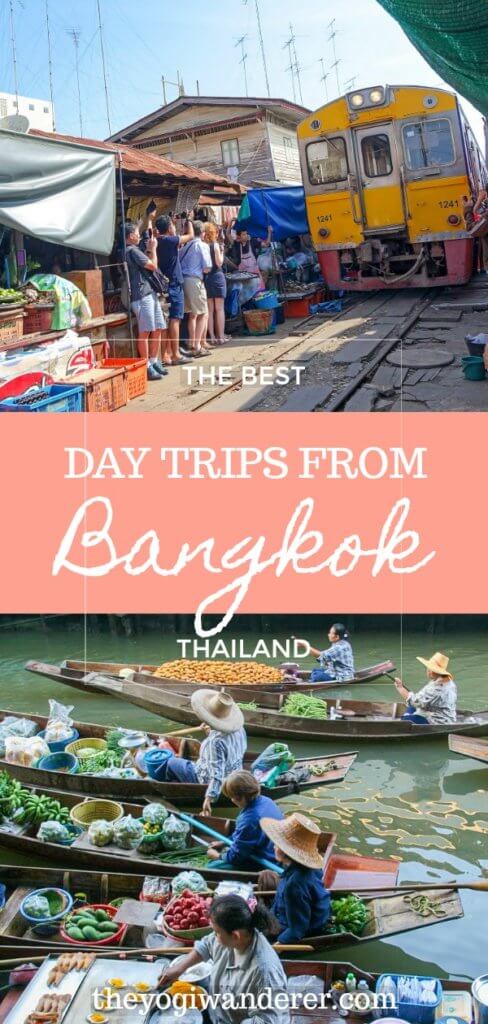 The best day trips from Bangkok, Thailand to add to your bucket list. Top travel destinations for a day tour from Bangkok, including stunning temples, historical cities and lush national parks. Plus what to do and how to get there. #Bangkokdaytrips #Bangkok #Thailand #SoutheastAsia