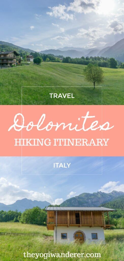 A Dolomites hiking itinerary in the beautiful region of Trentino, Italy. Includes stunning landscapes, magical lakes, and picturesque villages in the Italian Alps, plus things to do, where to stay, and pro travel tips. #Dolomites #ItalianAlps #Trentino #DolomitesItaly #Italy #ItalyTravel #hiking