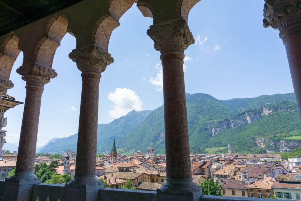 View of Trento from Buonconsiglio Castle - Trento travel guide