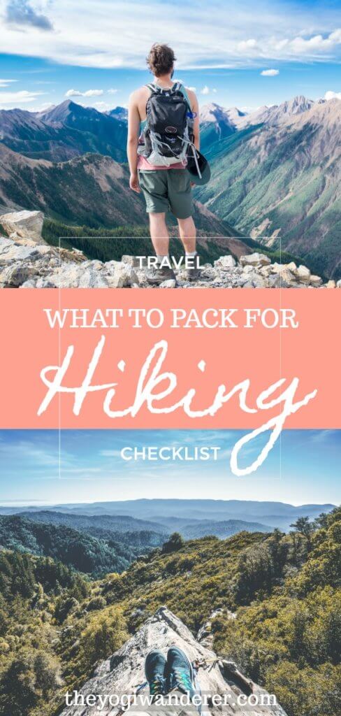 The essential hiking packing list for beginners. The best hiking gear for long distance hikes for men and women, including the best clothes, boots, shoes, backpacks, and much more. #hiking #hikinggear #hikingclothes #hikingbackpacks #hikingshoes #hikingtips