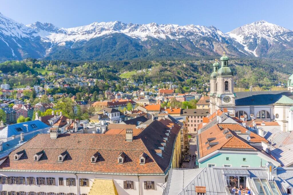 View from the City Tower - Innsbruck things to do