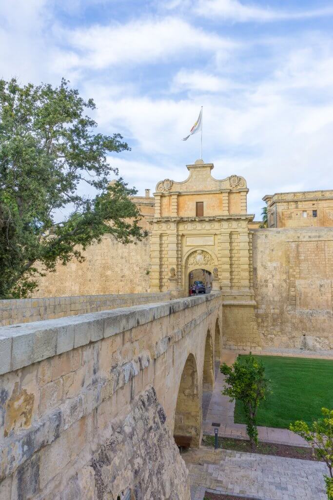 Mdina Gate - Malta 5 day itinerary