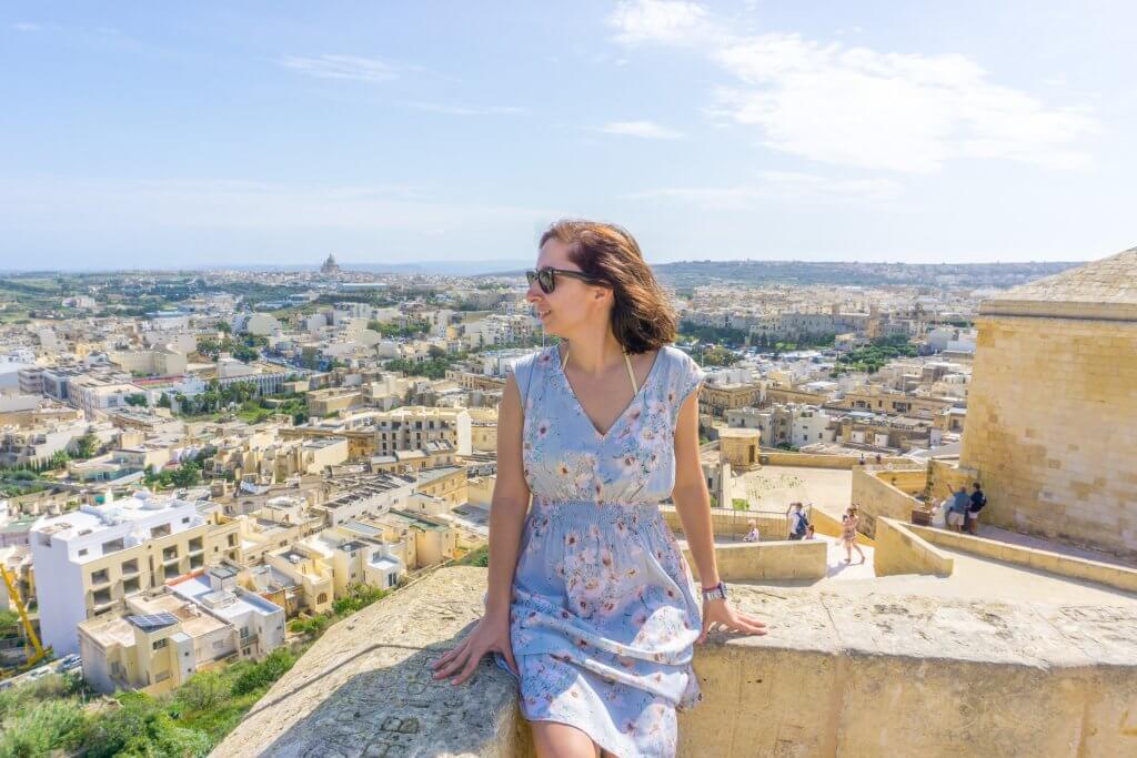 View from Gozo’s Citadel