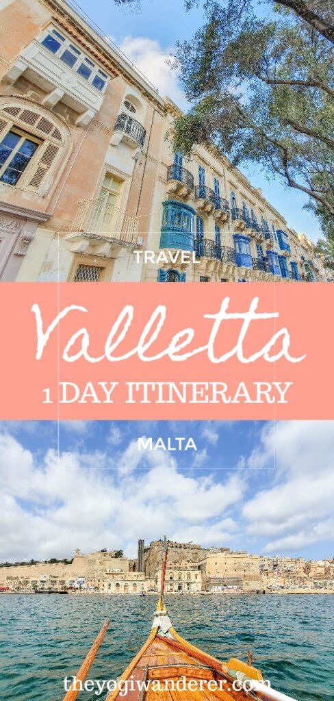 The best things to do in Valletta, Malta's capital city, including its beautiful balconies, delicious food, Valletta's Grand Harbor, charming streets and squares, and the best architecture and historical places. #Valletta #Malta #Europe #Travel