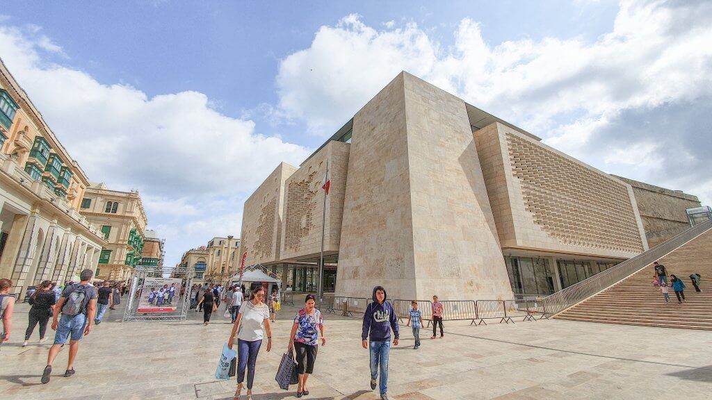 Malta's new parliament building - what to see in Valletta